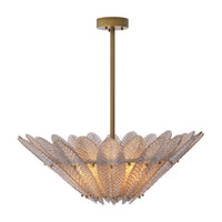 Eichholtz Scala Round Chandelier in Antique Brass