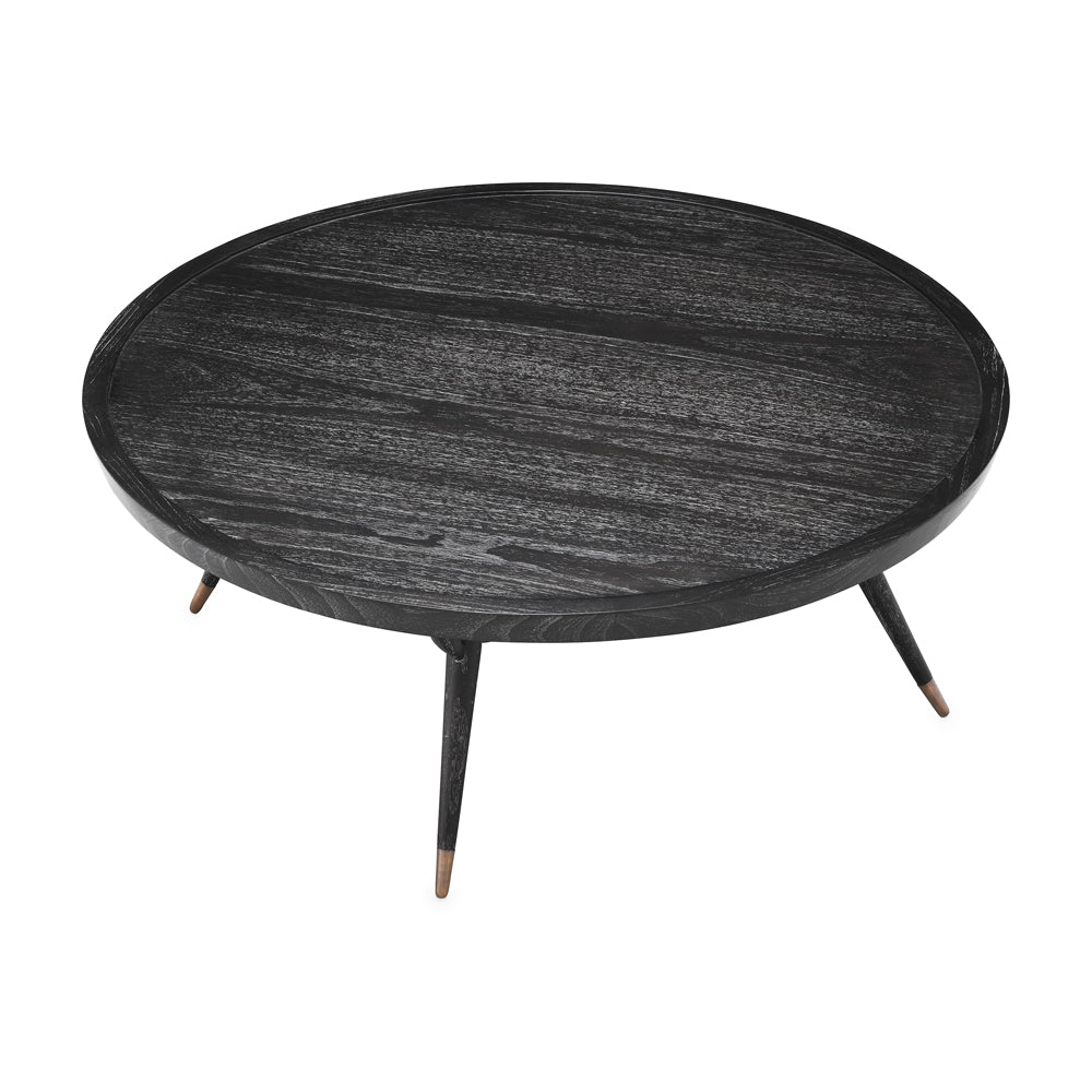 Eichholtz Phoenix Coffee Table in Charcoal Grey Veneer