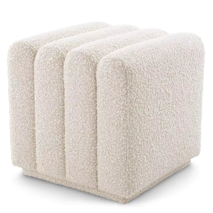 Bente Stool - Bouclé Cream Eichholtz 1
