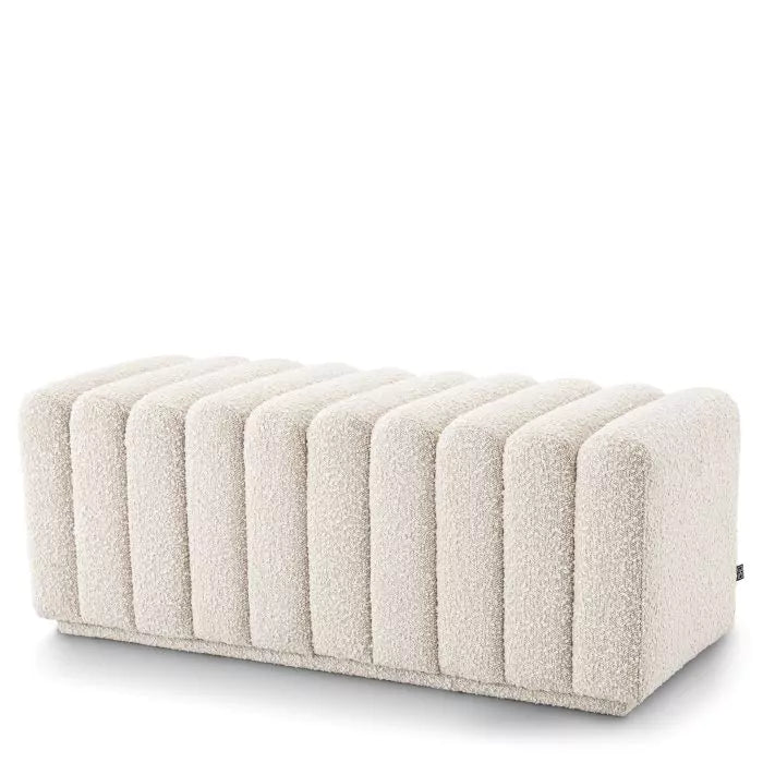 Eichholtz Bente Bench Bouclé Cream