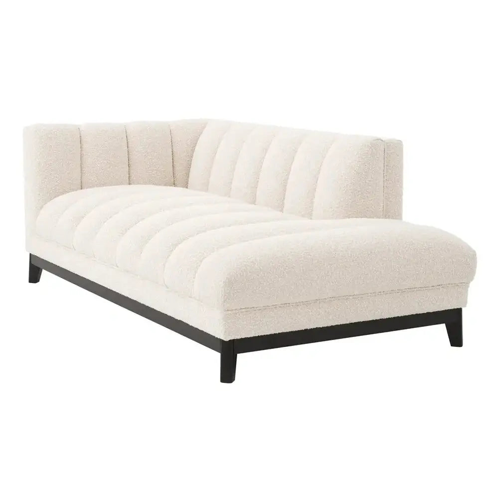 Ditmar Left Lounge Sofa - Bouclé Cream Eichholtz 4