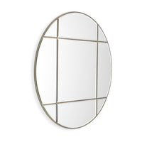 Eichholtz Beaumont Round Mirror Beaumont in Vintage Brass