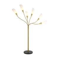 Eichholtz Gagnon Floor Lamp in Antique Brass