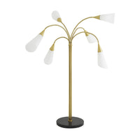 Eichholtz Gagnon Floor Lamp in Antique Brass