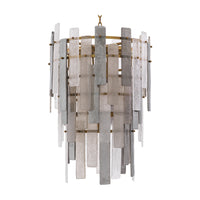 Eichholtz Greyson Round Chandelier in Antique Brass