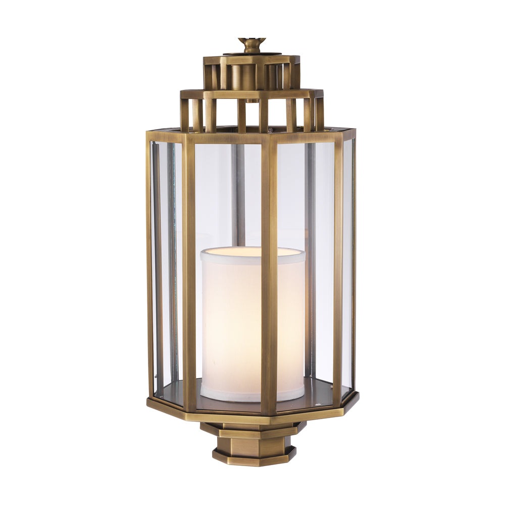 Eichholtz Monticello Lantern 24 cm in Antique Brass