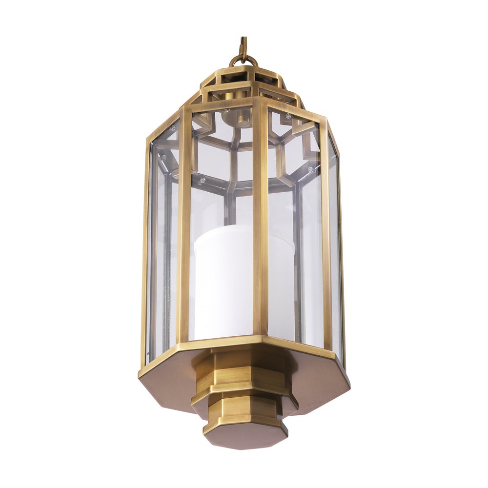 Eichholtz Monticello Lantern 24 cm in Antique Brass