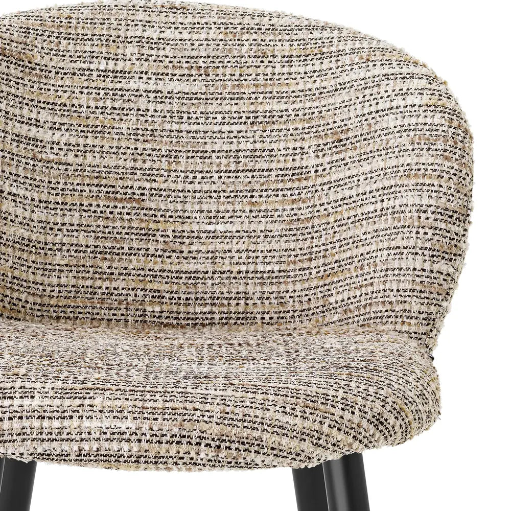 Eichholtz Volante Bar Stool in Mademoiselle Beige