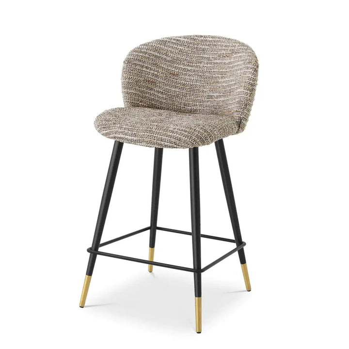 Volante Counter Stool - Mademoiselle Beige Eichholtz 2
