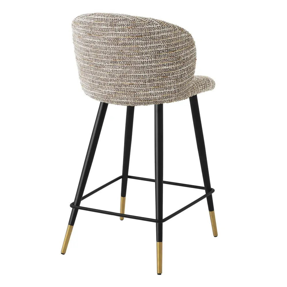 Volante Counter Stool - Mademoiselle Beige Eichholtz 3