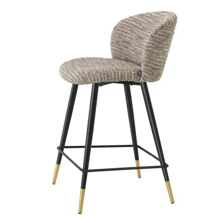 Volante Counter Stool - Mademoiselle Beige Eichholtz 4