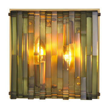 Eichholtz Small Nuvola Wall Lamp in Antique Brass