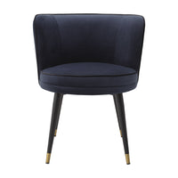 Eichholtz Grenada Dining Chair in Savona Midnight Blue Velvet