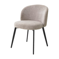 Eichholtz Set of 2 Lloyd Dining Chairs in Sisley Grey