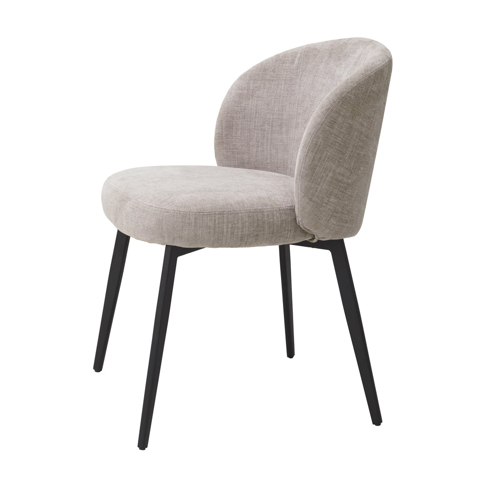 Eichholtz Set of 2 Lloyd Dining Chairs in Sisley Grey