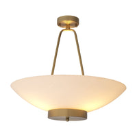 Eichholtz Planeta Ceiling Lamp in Antique Brass