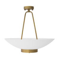 Eichholtz Planeta Ceiling Lamp in Antique Brass