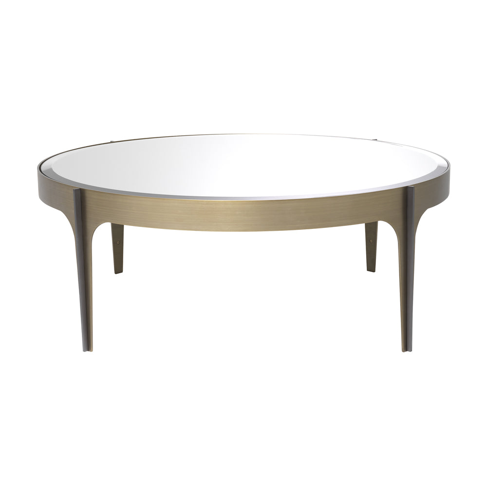 Eichholtz Small Artemisa Coffee Table in Brushed Brass