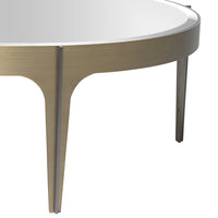 Eichholtz Small Artemisa Coffee Table in Brushed Brass