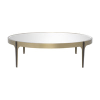 Eichholtz Large Artemisa Coffee Table in Brushed Brass