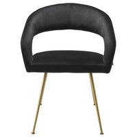 Eichholtz Bravo Dining Chair in Roche Black Velvet