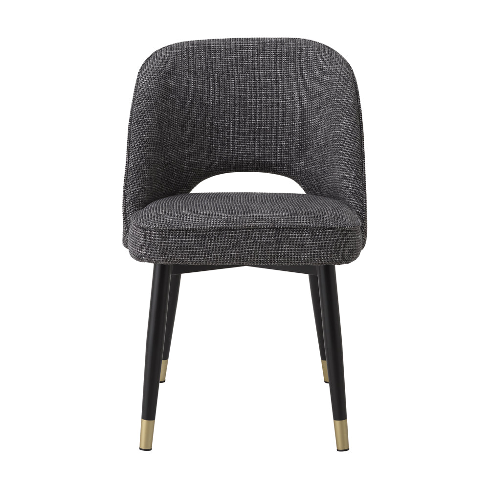 Eichholtz Cliff Set of 2 Dining Chairs - Rocat Black