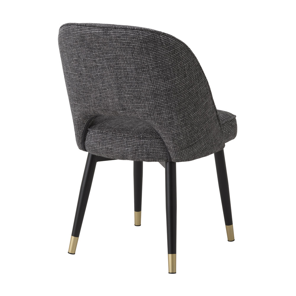 Eichholtz Cliff Set of 2 Dining Chairs - Rocat Black