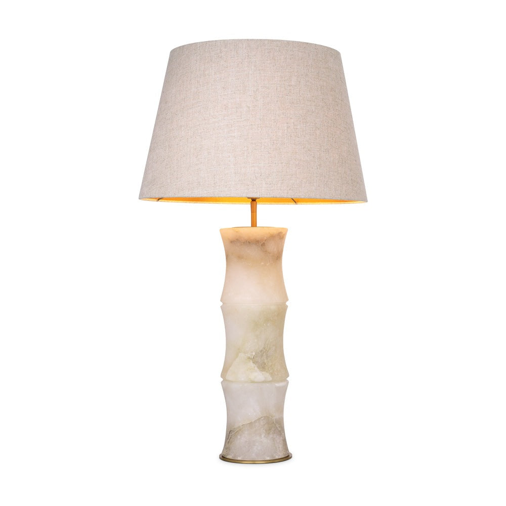 Eichholtz Bonny Table Lamp in Alabaster with Shade