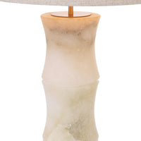 Eichholtz Bonny Table Lamp in Alabaster with Shade