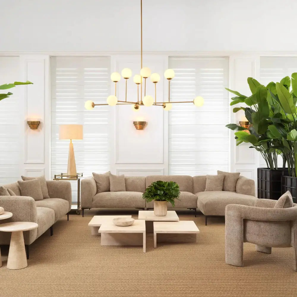 Aram Chandelier - Antique Brass Finish Eichholtz 2