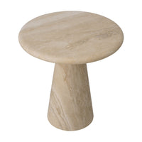 Eichholtz Small Adriana Side Table in Travertine