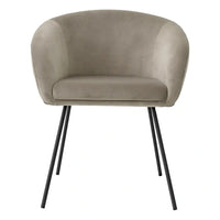 Eichholtz Campus Dining Chair in Savona Greige Velvet