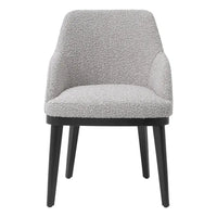 Eichholtz Costa Dining Chair in Bouclé Grey