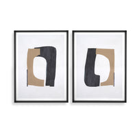 Eichholtz Set of 2 Cardboard Cutouts Art Prints