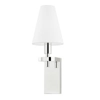 Hudson Valley Lighting Dooley Wall Sconce Polished Nickel