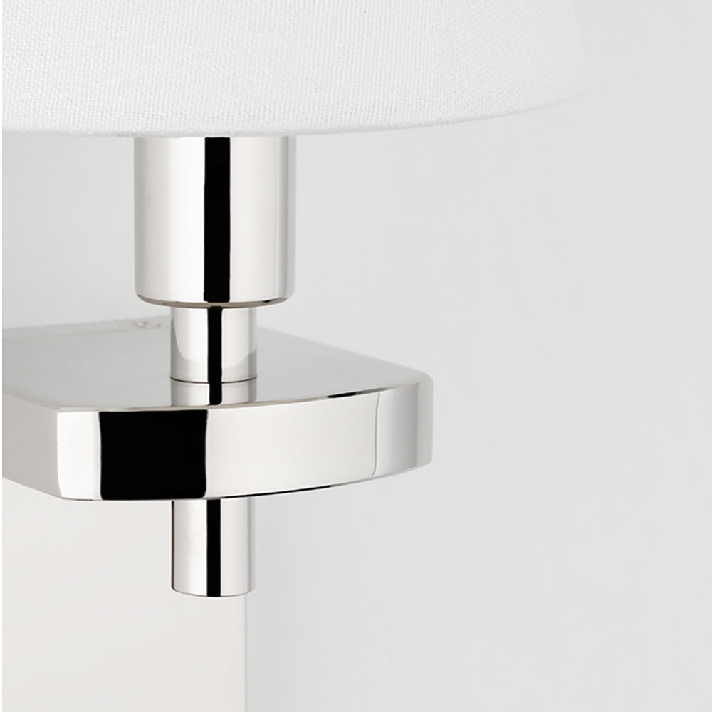 Hudson Valley Lighting Dooley Wall Sconce Polished Nickel