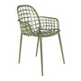 Zuiver Set of 2 Albert Kuip Dining Chairs with Arms in Green