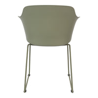 Olivia's Nordic Living Collection - Set of 2 Tor Dining Chairs in Green