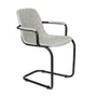Zuiver Set of 2 Thirsty Dining Chairs Graphite Grey