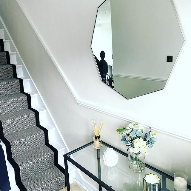 Bowie Octagon Mirror in Silver GalleryDirect 3