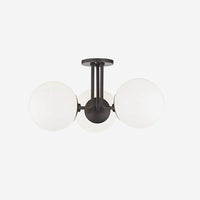 Andrew Martin Stella Ceiling Light Aged Brass