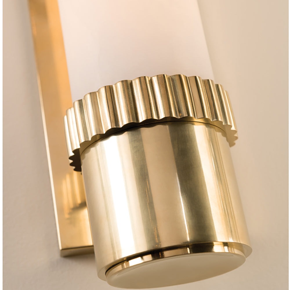 Argon Wall Sconce - Aged Brass Hudson Valley Lighting 3