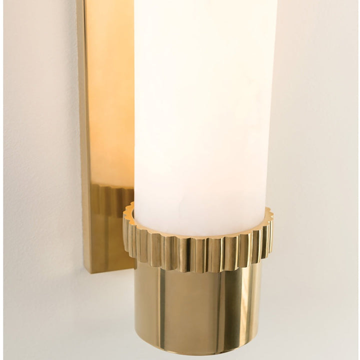 Argon Wall Sconce - Aged Brass Hudson Valley Lighting 2