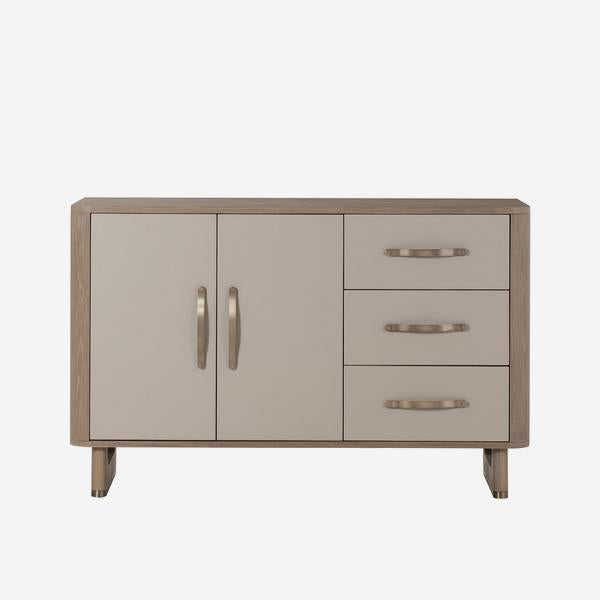 Andrew Martin Charlie 3 Drawer Sideboard Brown
