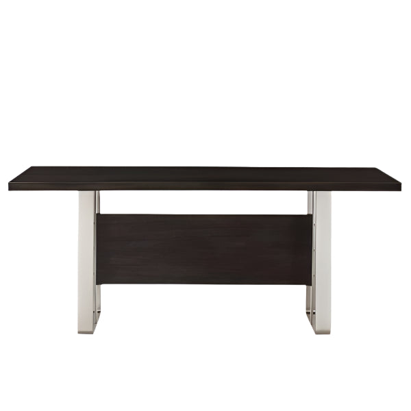 Almera 6-8 Seater Rectangular Dining Table - Black AndrewMartin 1