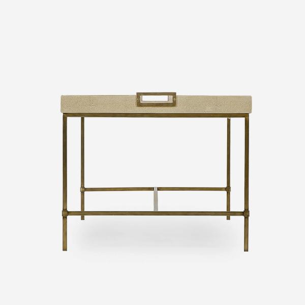  AndrewMartin-Andrew Martin Edith Coffee Table Latte Shagreen-Natural, Gold 477 