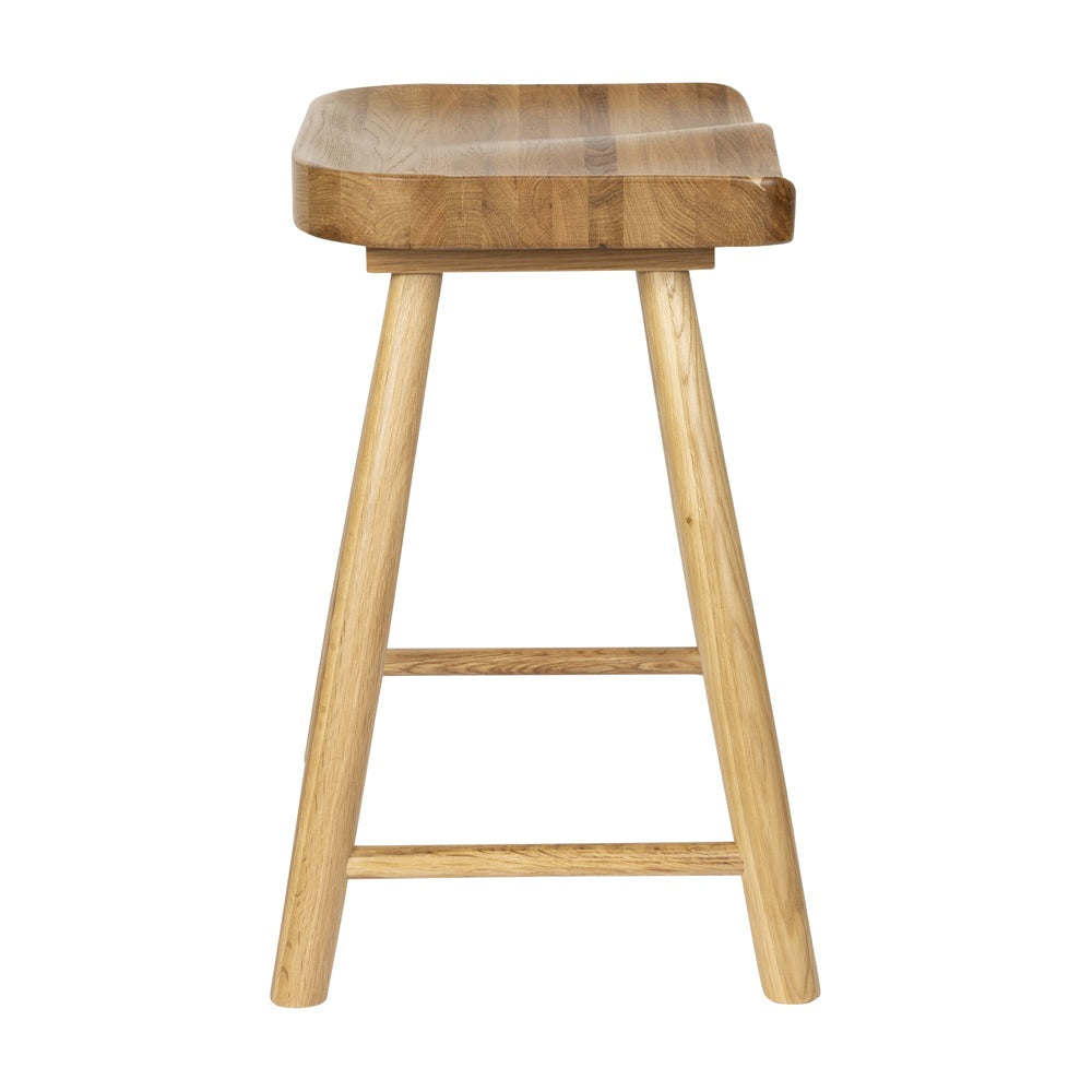 Olivia's Nordic Living Collection Wander Stool in Natural