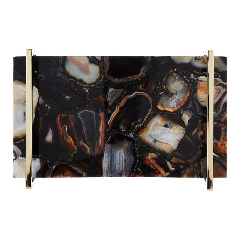 Olivia's Boutique Hotel Collection - Black Agate Tray Large
