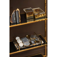 Olivia's Boutique Hotel Collection - Black Agate Tray Small