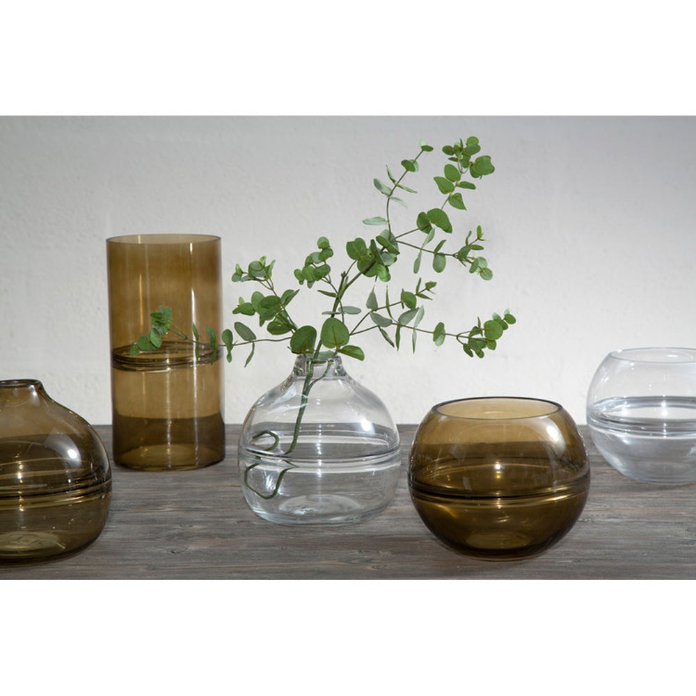 Olivia's Luxe Collection - Amber Round Vase